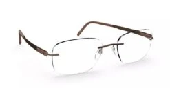 Silhouette Blend 5555CR Glasses -Silhouette || Pure Shop blend 5555cr leather brown