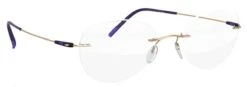Silhouette Colorwave 5500 BB Glasses -Silhouette || Pure Shop colorwave 5500 bb gold with purple