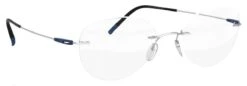 Silhouette Colorwave 5500 BB Glasses -Silhouette || Pure Shop colorwave 5500 bb silver with blue