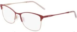 DKNY DK1028 Glasses 6 DKNY DK1028 Glasses -Silhouette || Pure Shop dk1028 burgundy rose gold