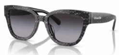 Coach HC8379U CL920 Glasses -Silhouette || Pure Shop hc8379u cl920 grey pearl signature c w grey gradient lenses