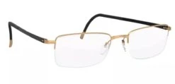 Silhouette Illusion 5428 Glasses -Silhouette || Pure Shop illusion 5428 satined gold black