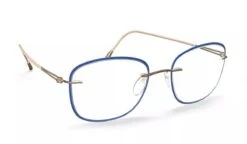 Silhouette LSAR 5566LQ Glasses -Silhouette || Pure Shop lsar 5566lq gold navy blue