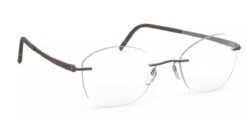 Silhouette Momentum 5529EU Glasses -Silhouette || Pure Shop momentum 5529eu ruthenium cohiba brown