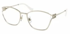 Miu Miu MU 53UV Glasses -Silhouette || Pure Shop mu 53uv pale gold