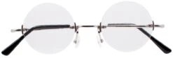 Dolomiti Eyewear RNB77 Skull Round Glasses -Silhouette || Pure Shop rnb77 skull round shiny silver