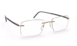Silhouette The Wave 5567LC Glasses -Silhouette || Pure Shop the wave 5567lc rosegold lilac