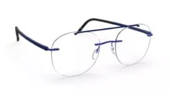 Silhouette The Wave 5567LV Glasses -Silhouette || Pure Shop the wave 5567lv royal blue