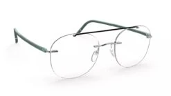 Silhouette The Wave 5567LV Glasses -Silhouette || Pure Shop the wave 5567lv silver ocean