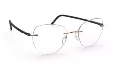 Silhouette The Wave 5567LZ Glasses -Silhouette || Pure Shop the wave 5567lz gold black